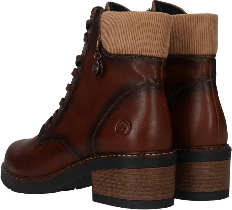 Remonte Stoere Bruine Veterboot voor Dames Bruin Dames