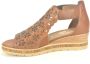 Remonte Velcro Sandaal in Cognac Bruin - Thumbnail 2