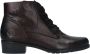 Remonte Rode Gesloten Booties Dames Enkellaarzen Red Dames - Thumbnail 14