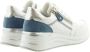 Remonte Wit Blauwe Sneaker met Ingebouwde Hak - Thumbnail 4