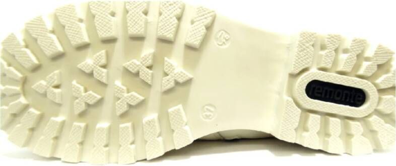 Remonte Witte Casual Sneakers White Dames
