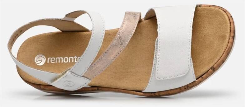 Remonte Witte Dames Sandalen Stijlvol en veelzijdig