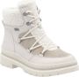 Remonte Witte Gesloten Dames Enkellaarsjes White Dames - Thumbnail 3
