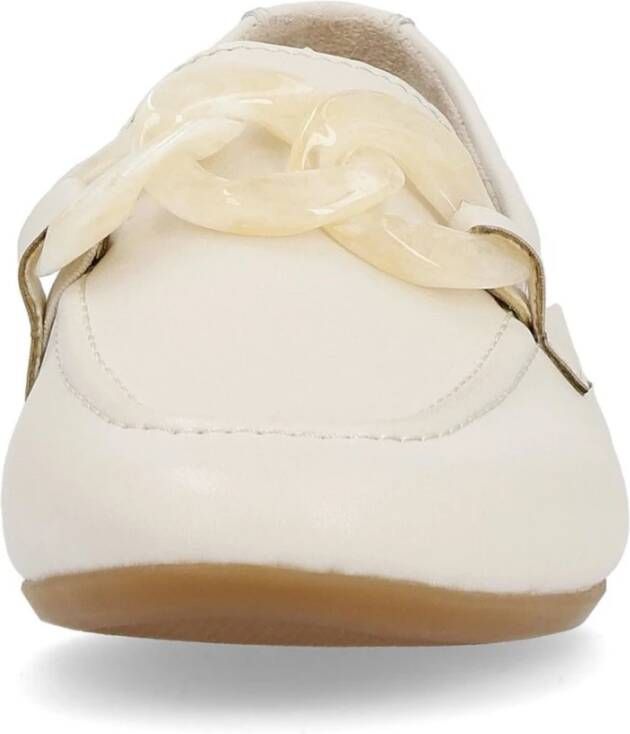 Remonte Witte Gesloten Loafers Dames Schoenen White Dames