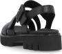 Remonte Zwarte Casual Platte Sandalen Vrouwen Black Dames - Thumbnail 3