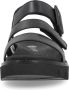 Remonte Zwarte Casual Platte Sandalen Vrouwen Black Dames - Thumbnail 5