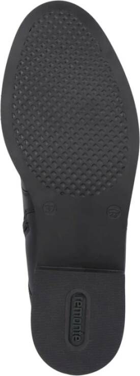 Remonte Zwarte Gesloten Booties