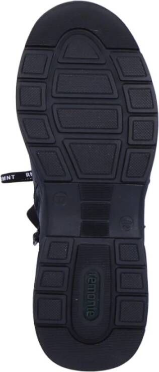 Remonte Zwarte Gesloten Booties