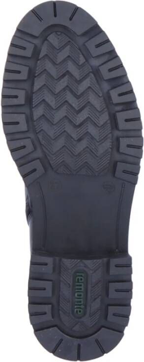 Remonte Zwarte Gesloten Booties