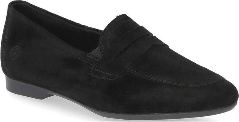 Remonte Zwarte Gesloten Loafers Dames Schoenen Black Dames