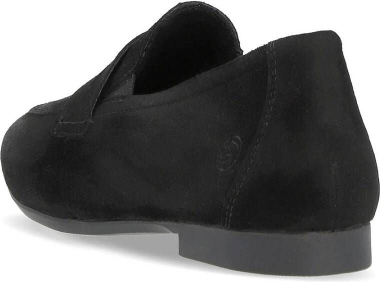 Remonte Zwarte Gesloten Loafers Dames Schoenen Black Dames