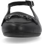 Remonte Zwarte platte sandalen voor vrouwen Black Dames - Thumbnail 7