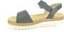 Remonte Zwarte Sandaal met Velcro Straps - Thumbnail 2