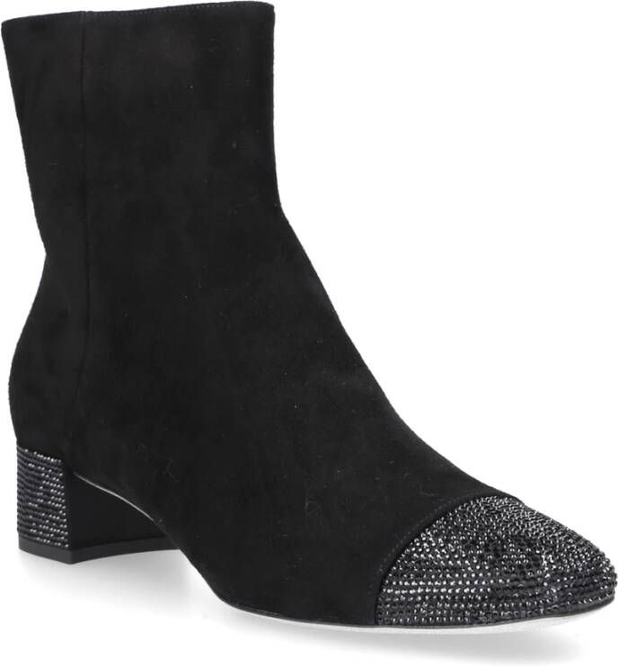 René Caovilla Ankle Boots Zwart Dames