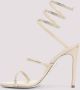 René Caovilla Elegante Strass Sandalen in Nude & Neutrals Beige Dames - Thumbnail 4