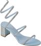 René Caovilla Blauwe Sandalen Blue Dames - Thumbnail 2