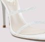 René Caovilla Elegante Ivoor Satijnen Sandalen Gray Dames - Thumbnail 4