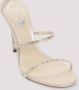René Caovilla Elegante Strass Sandalen in Nude & Neutrals Beige Dames - Thumbnail 2