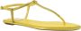 René Caovilla Flat Sandals Yellow Dames - Thumbnail 2