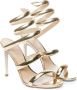 René Caovilla Gouden Strappy Sandalen Yellow Dames - Thumbnail 2