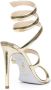 René Caovilla Gouden Strappy Sandalen Yellow Dames - Thumbnail 3