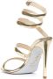 René Caovilla Gouden Strappy Sandalen Yellow Dames - Thumbnail 4