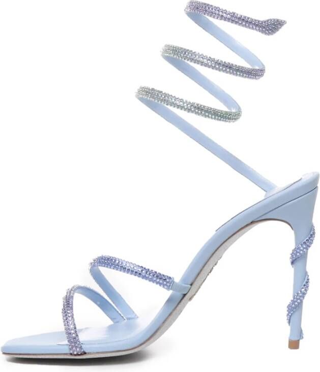 René Caovilla High Heel Sandals Blue Dames