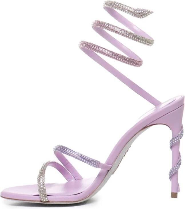 René Caovilla High Heel Sandals Pink Dames