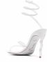 René Caovilla Ivory Cecile Strass Sandalen White Dames - Thumbnail 3