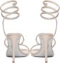René Caovilla Kristal Cleo Beige Sandalen Beige Dames - Thumbnail 8