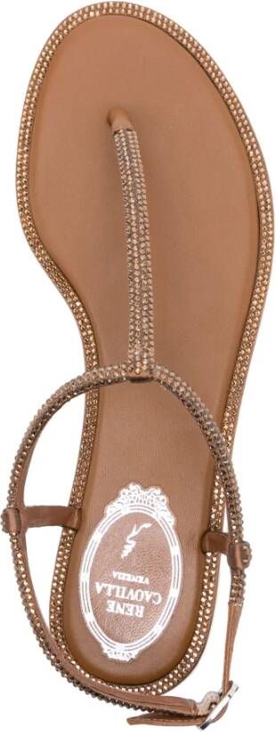 René Caovilla Leren sandalen voor vrouwen