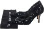 René Caovilla Pre-owned Canvas heels Black Dames - Thumbnail 7