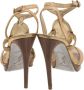 René Caovilla Pre-owned Fabric sandals Beige Dames - Thumbnail 4