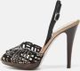René Caovilla Pre-owned Fabric sandals Black Dames - Thumbnail 2