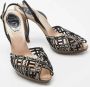 René Caovilla Pre-owned Fabric sandals Black Dames - Thumbnail 4