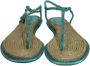 René Caovilla Pre-owned Fabric sandals Blue Dames - Thumbnail 3
