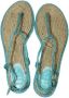 René Caovilla Pre-owned Fabric sandals Blue Dames - Thumbnail 6
