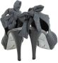 René Caovilla Pre-owned Fabric sandals Gray Dames - Thumbnail 4
