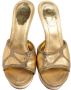René Caovilla Pre-owned Fabric sandals Yellow Dames - Thumbnail 2