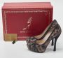 René Caovilla Pre-owned Lace heels Black Dames - Thumbnail 8