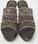 René Caovilla Pre-owned Lace sandals Black Dames - Thumbnail 2