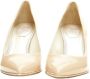 René Caovilla Pre-owned Leather heels Beige Dames - Thumbnail 3