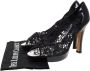 René Caovilla Pre-owned Leather heels Black Dames - Thumbnail 7