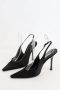 René Caovilla Pre-owned Leather heels Black Dames - Thumbnail 3