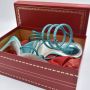René Caovilla Pre-owned Leather heels Blue Dames - Thumbnail 5
