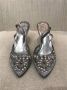 René Caovilla Pre-owned Leather heels Gray Dames - Thumbnail 2