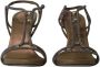 René Caovilla Pre-owned Leather sandals Beige Dames - Thumbnail 2