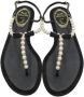 René Caovilla Pre-owned Leather sandals Black Dames - Thumbnail 3