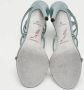 René Caovilla Pre-owned Leather sandals Blue Dames - Thumbnail 6