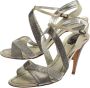 René Caovilla Pre-owned Leather sandals Gray Dames - Thumbnail 3